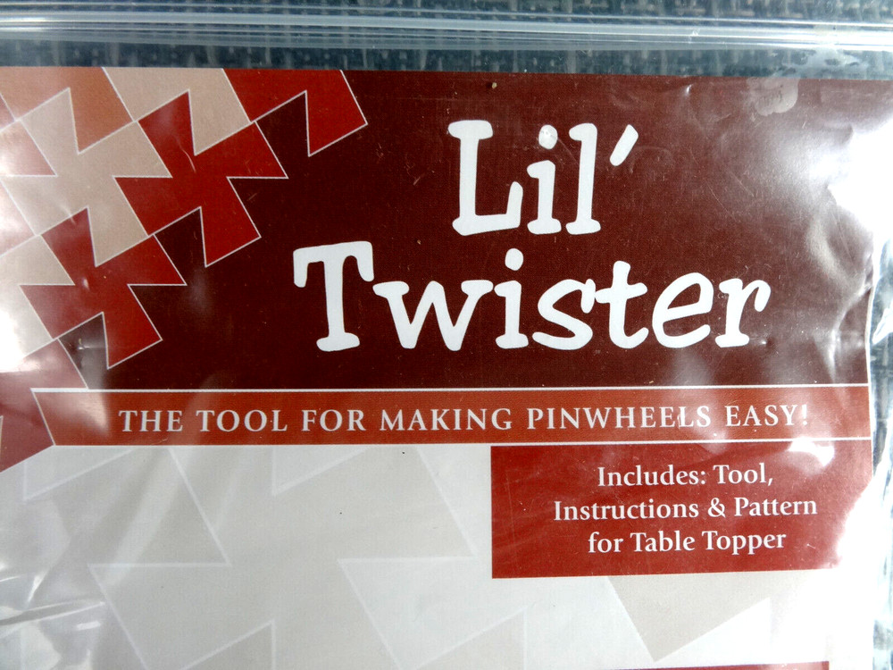 Lil' Twister Tool Making Pinwheels Quilt Pattern by CS Designs