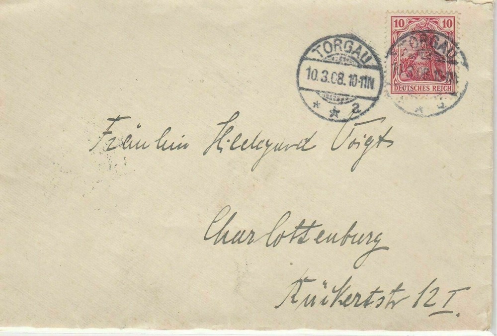 German Postal History Stamps Cover Ref: R4721