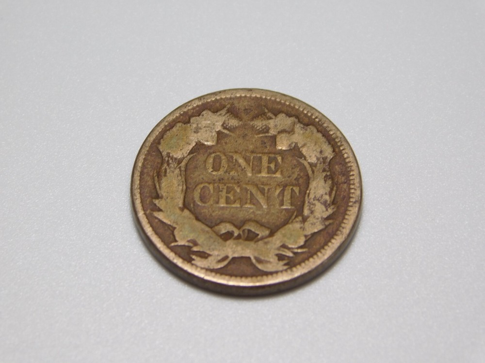 OLD US COIN 1858 FLYING EAGLE ONE CENT