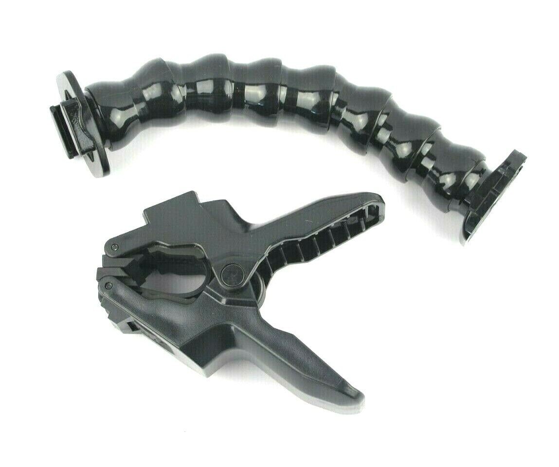 New Jaws Flex Clamp Mount with Adjustable Neck for GoPro Hero 9 8 7 6 5 Camera