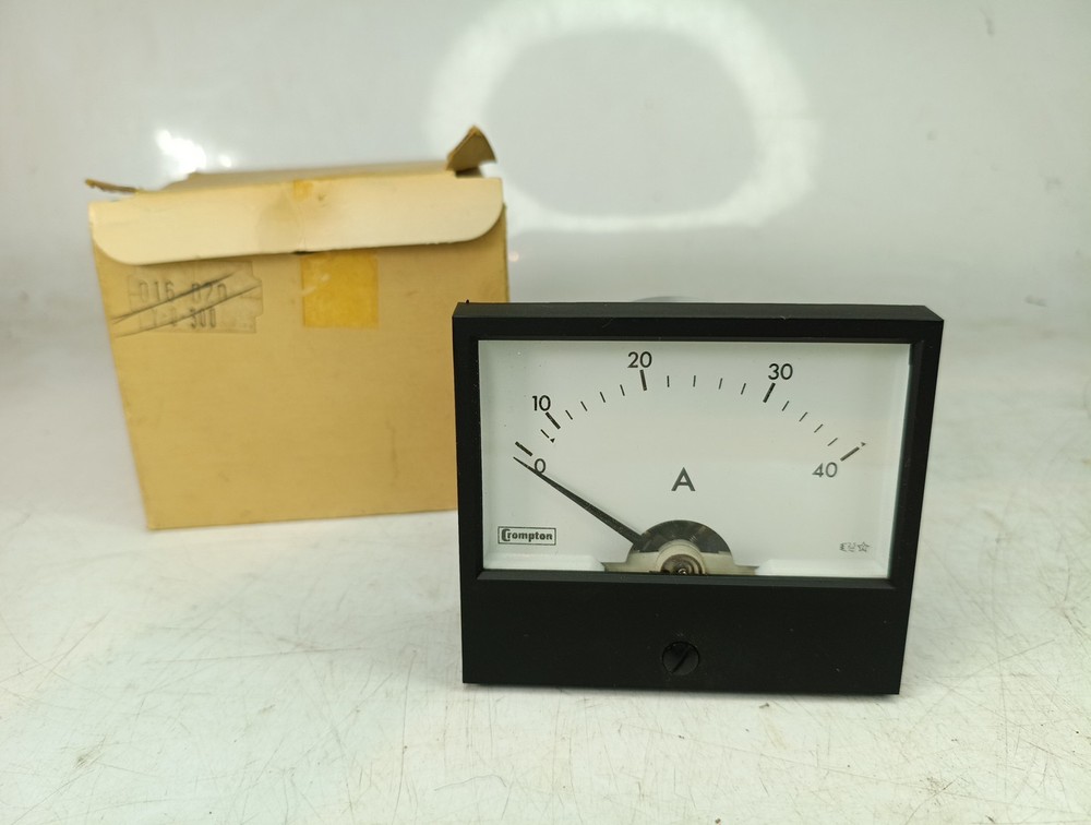 Crompton Ammeter 235-020 0-40A