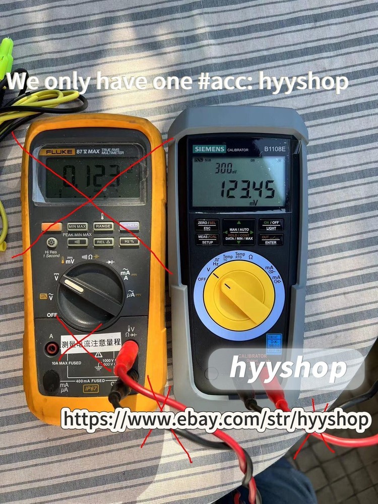 1pcs SIEMENS B1108E handheld multimeter process calibrator/hyy