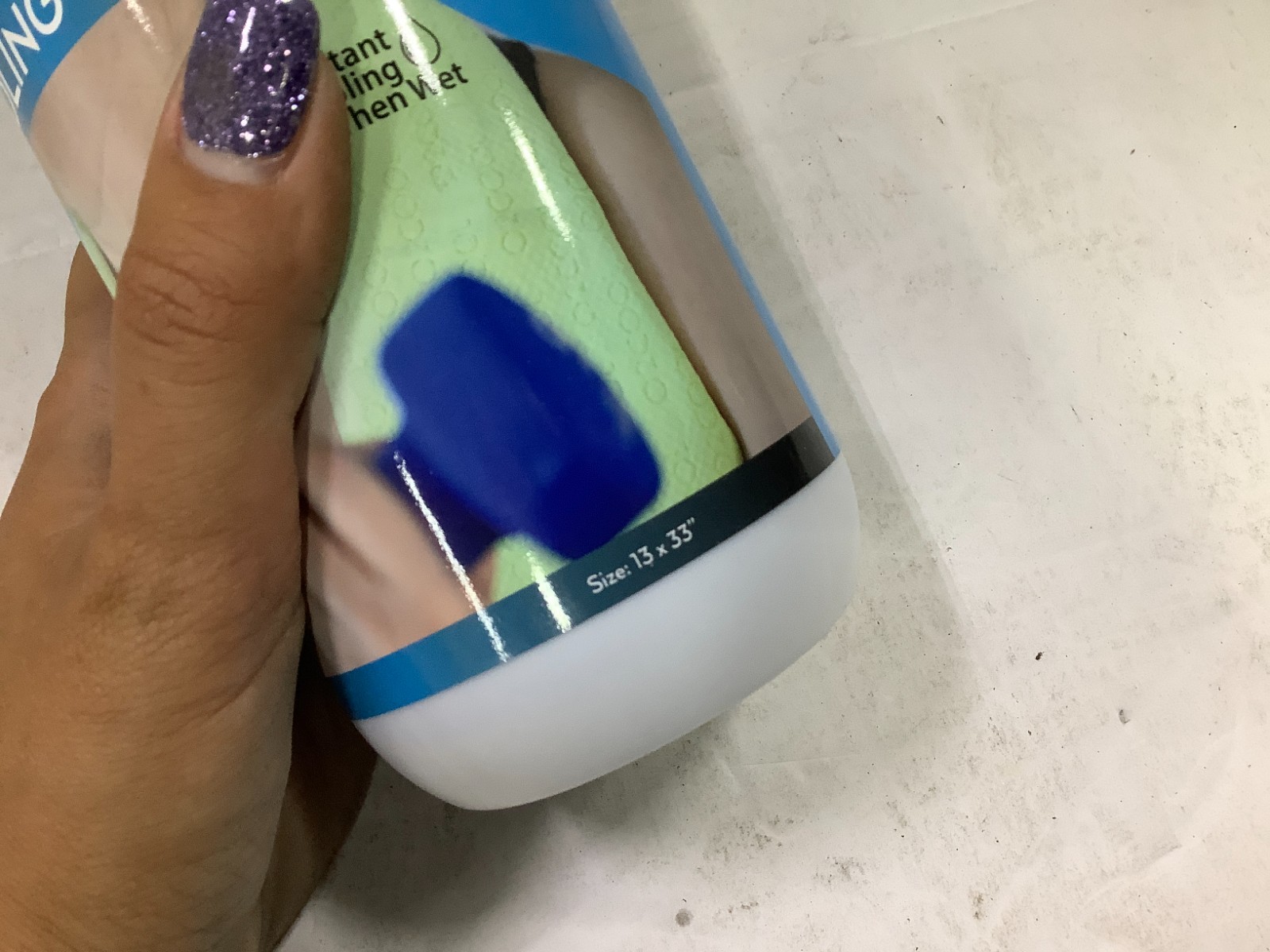 Cooling Towel O2COOL ArctiCloth Sport Blue 13x33" Moisture Wicking Re-useable