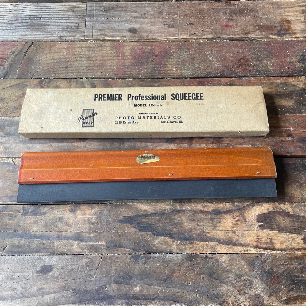Vintage Premier 12 inch Professional Squeegee