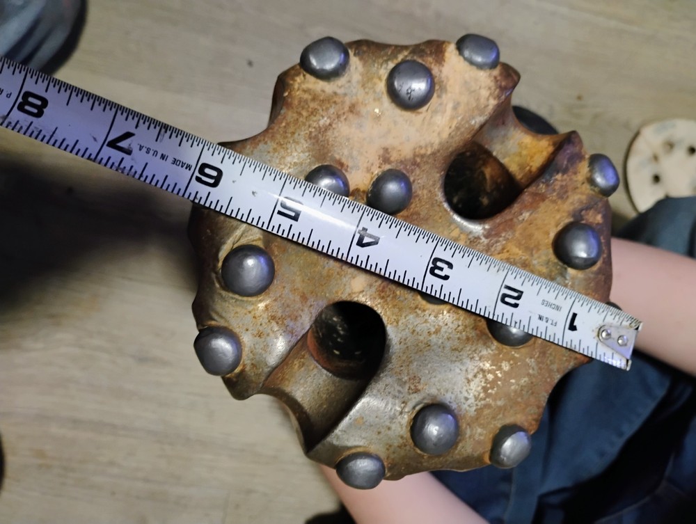 well drilling bit with carbide tips good condition