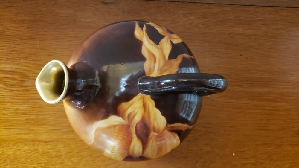 Vienna Austria Ceramic Pitcher/Corn Motif