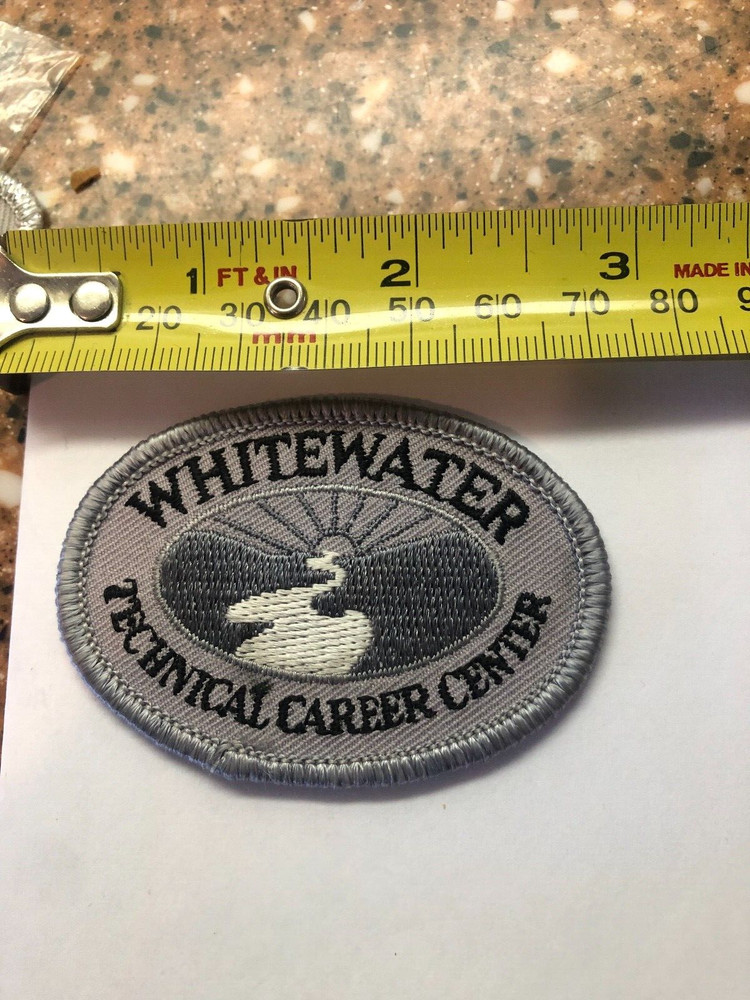 WHITEWATER TECHNICAL CAREER CENTER EMBROIDERED PATCH