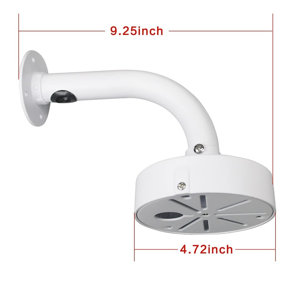 compcctv Security Camera Mount Bracket, Dome Universal White