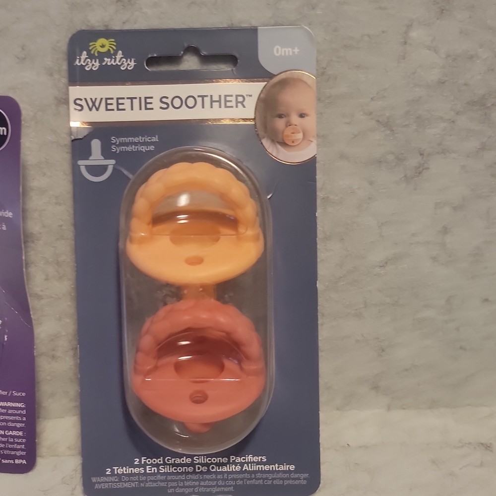 Baby bundle: Itzy Ritzy, Philips Avent, Nanobebe, Tonka Pacifiers & Teether