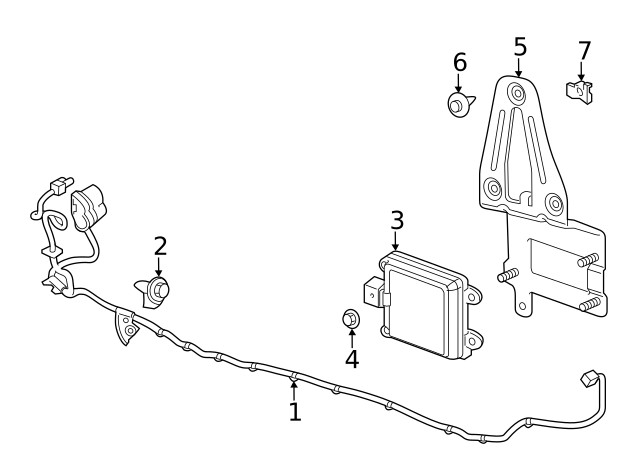 Genuine GM Harness 86797640