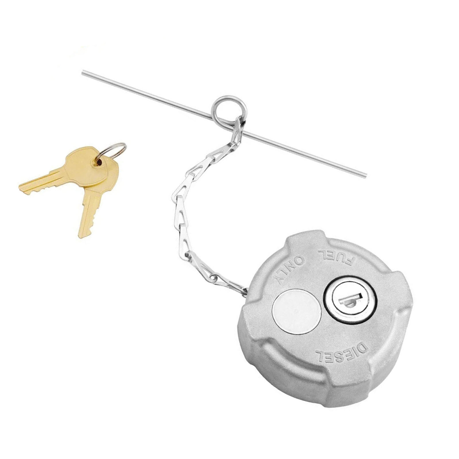 2 1/4" Locking Diesel Fuel Cap Fit International 4300 4400 Reefer Trailer Ford