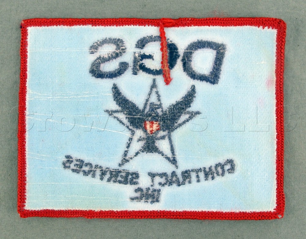 Department of General Services DGS Contract Services Inc. Eagle Emblem Patch