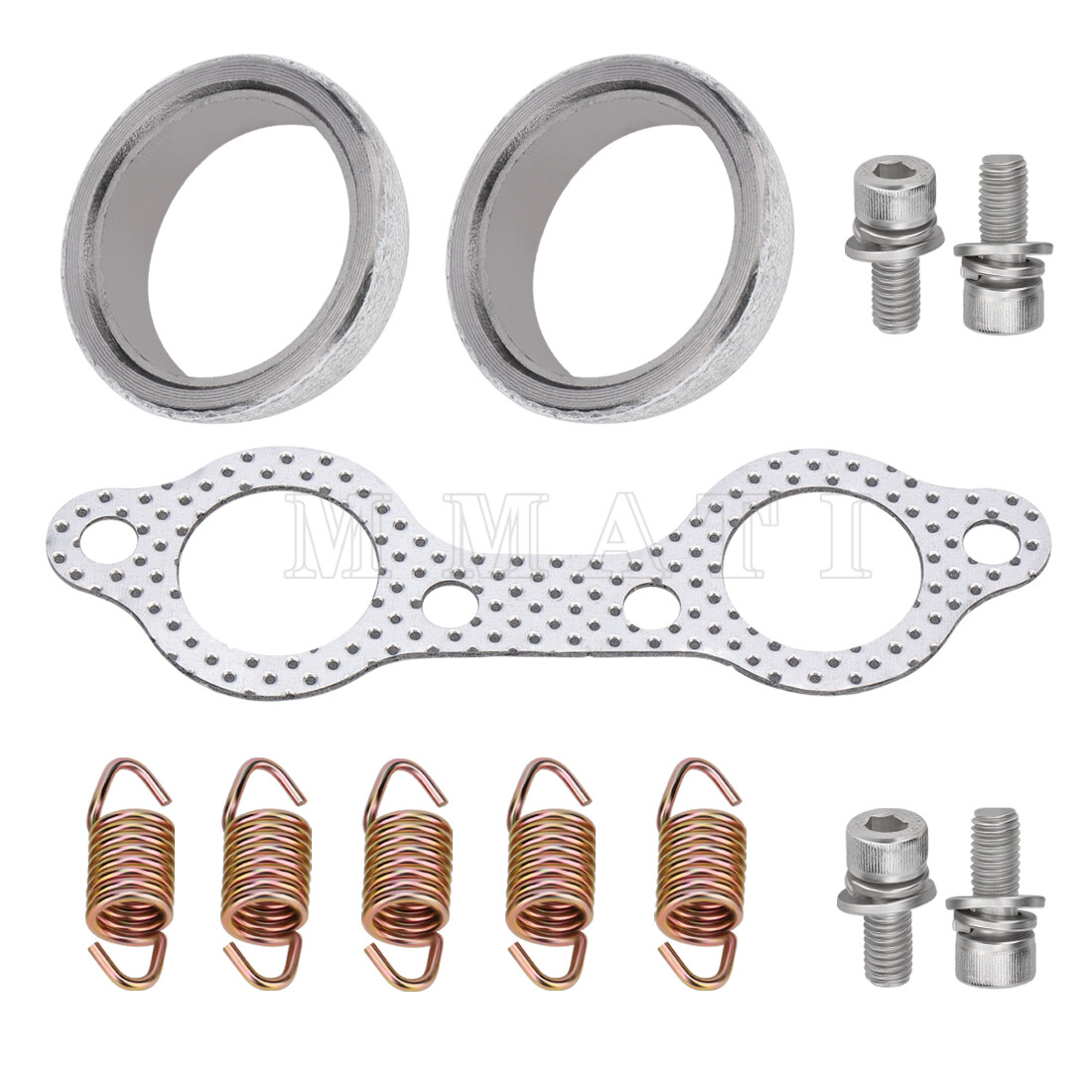 Exhaust Manifold Gasket Spring Rebuild for Polaris Sportsman 600 2003 2004 2005