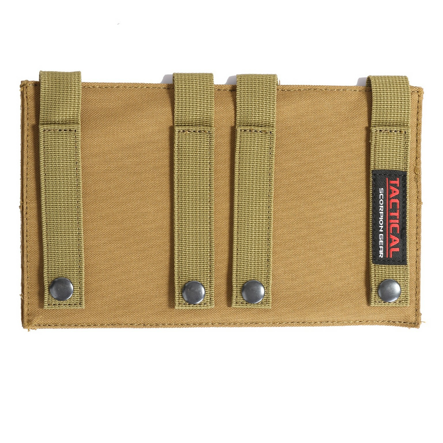 Tactical Scorpion Gear MOLLE Hook and Loop Mounting Placard Platform panel