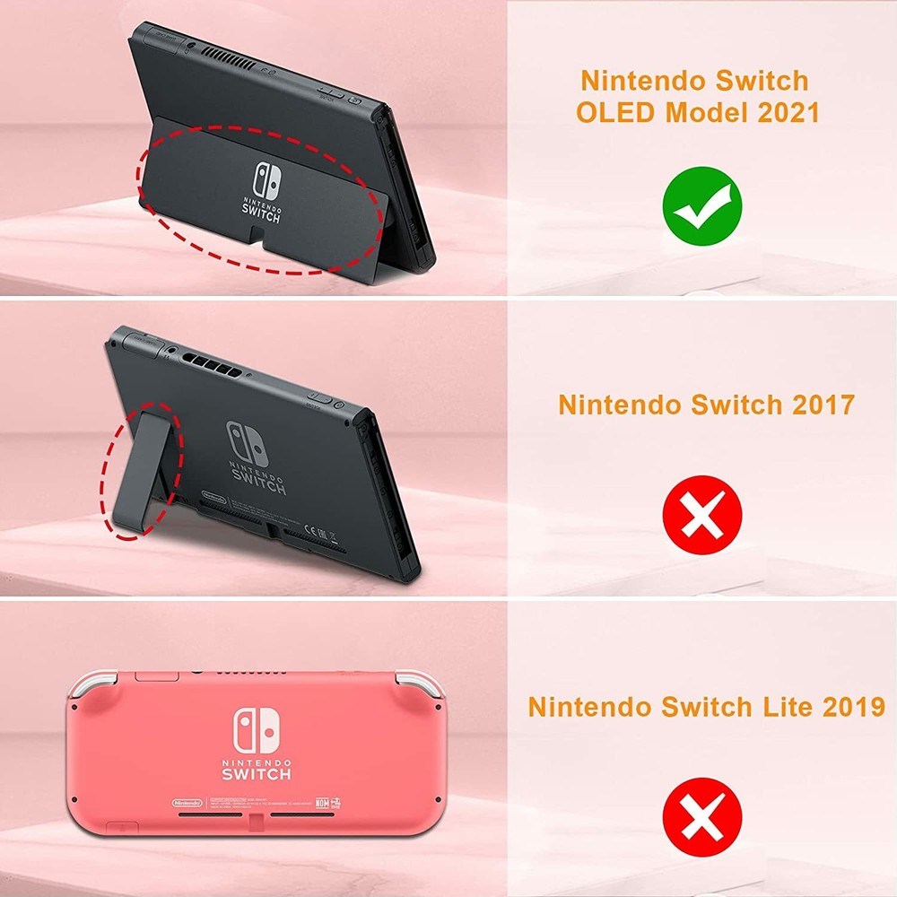For Nintendo Switch OLED Model 2021 Case Soft Silicone Shock Proof Cover