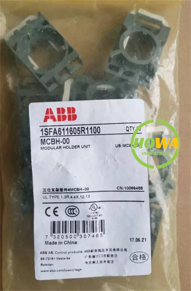 Pack/10pieces NEW ABB Button Indicator Light Accessory Base MCBH-00 MCBH00