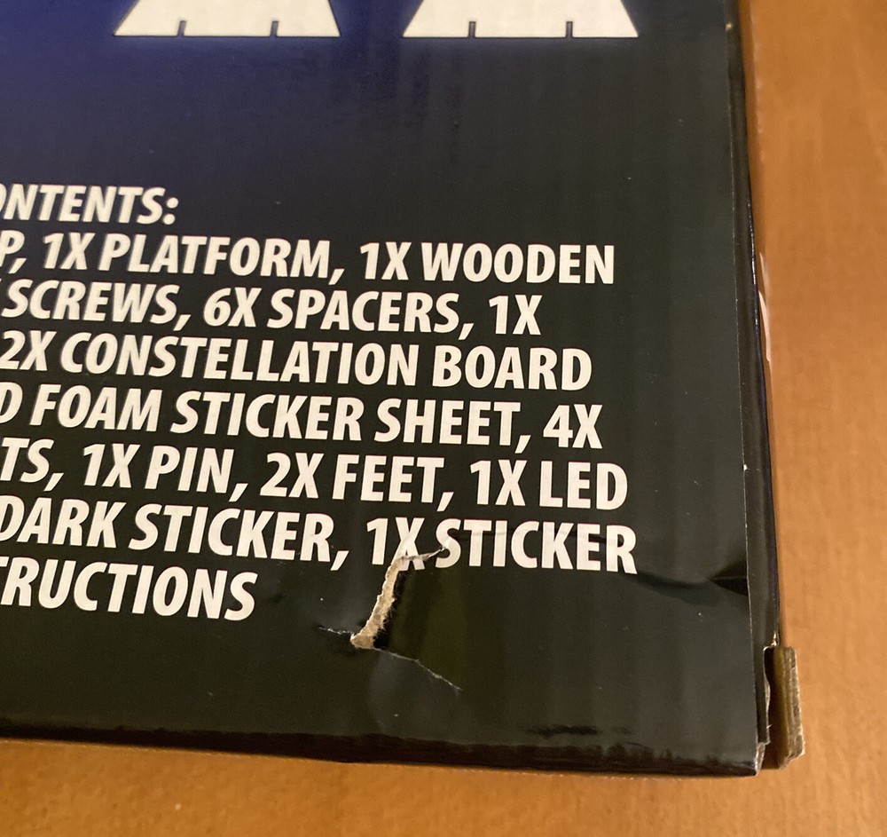 Constellation Projector Kit + NASA Imagery Stickers