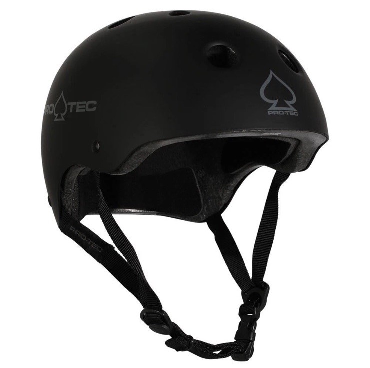 Pro-Tec Classic Certified Skate BMX Scooter Helmet Matte Black SMALL (21.3-22in)