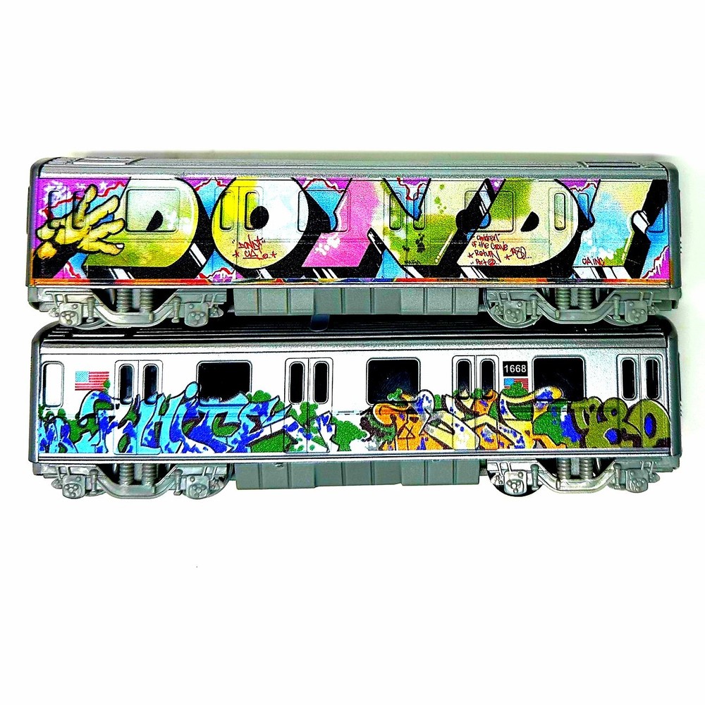 Official Dondi Graffiti Train (7" Double Sided) 2nd Edition