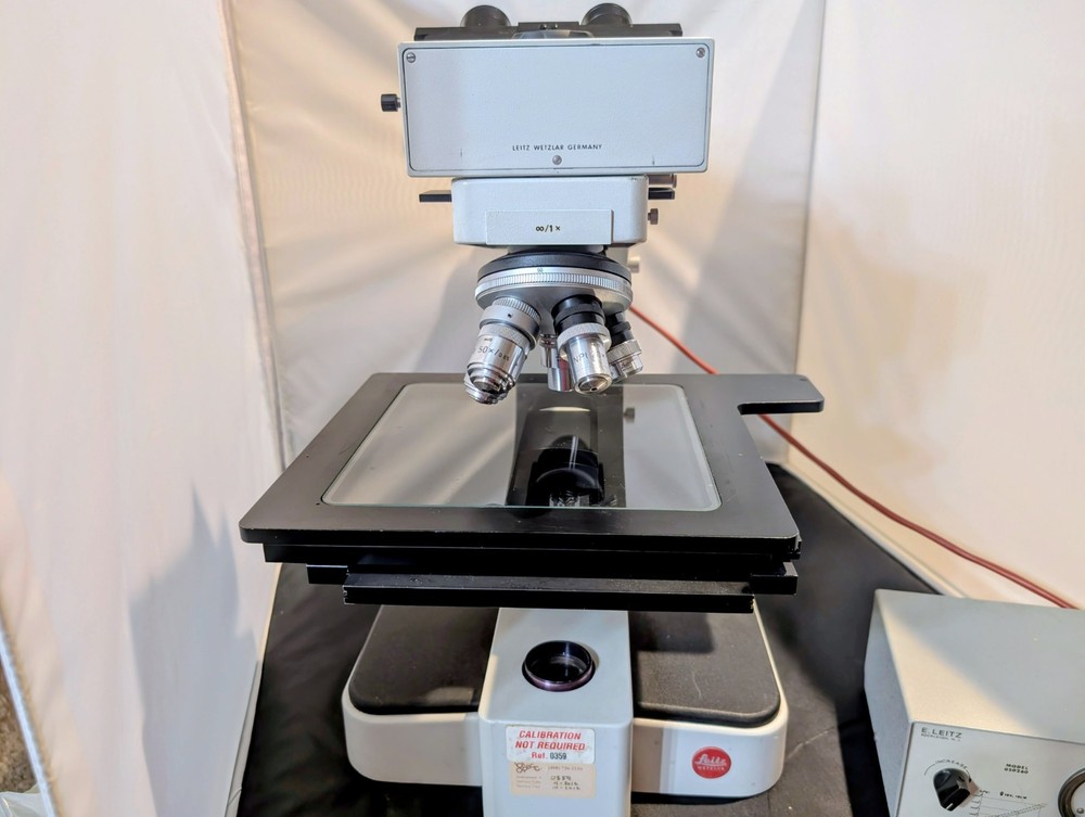 Leitz Wetzlar Metalloplan Microscope