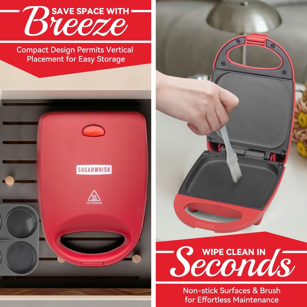Egg Bite Maker with 2 Silicone Egg Molds for Breakfast Sandwiches, Breakfast ...