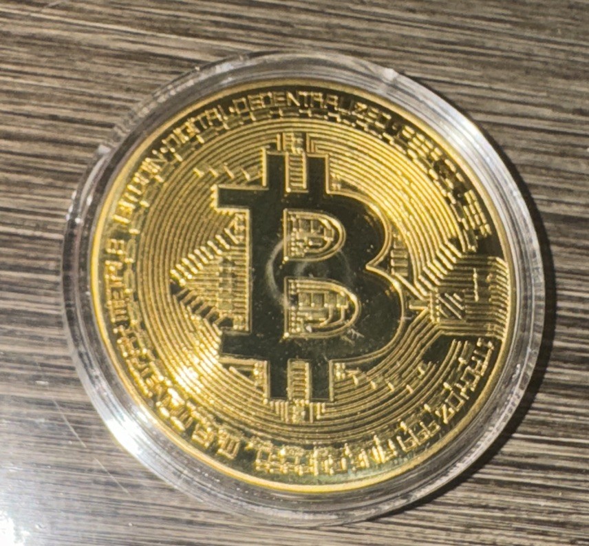 bitcoin commemorative coin