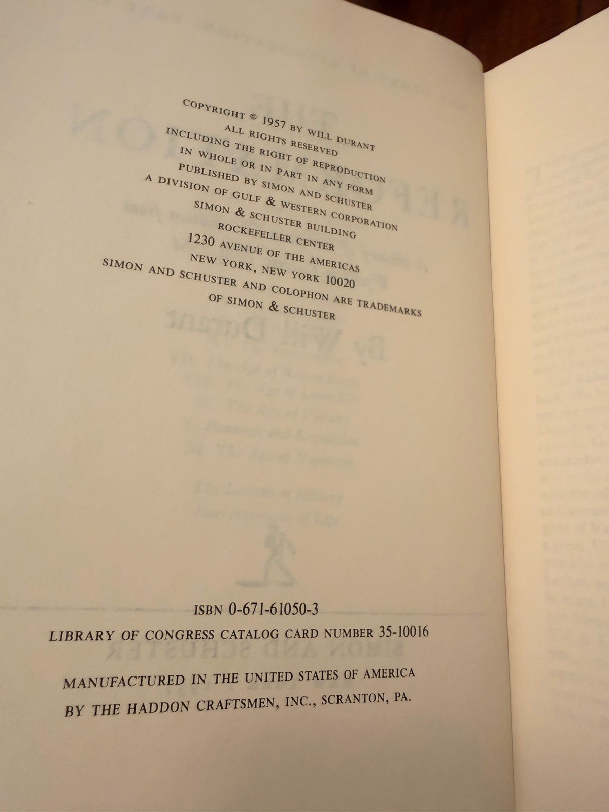 The Story of Civilization - 11 Volumes Complete Set HC/DJ Will & Ariel Durant