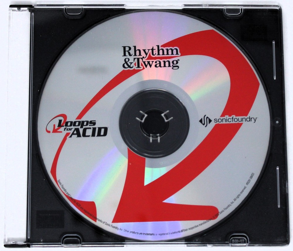 Sonic Foundry Rhythm & Twang Loops For Acid Sound/Sample Library/Sampling CD
