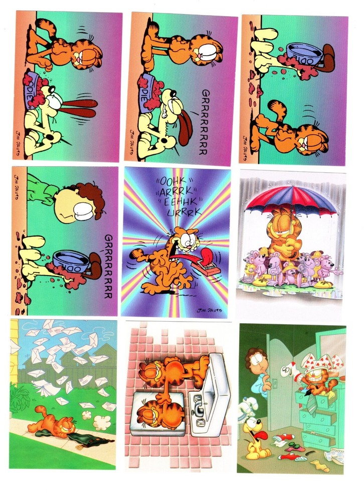 1995 KROME GARFIELD 90-CARD BASE SET