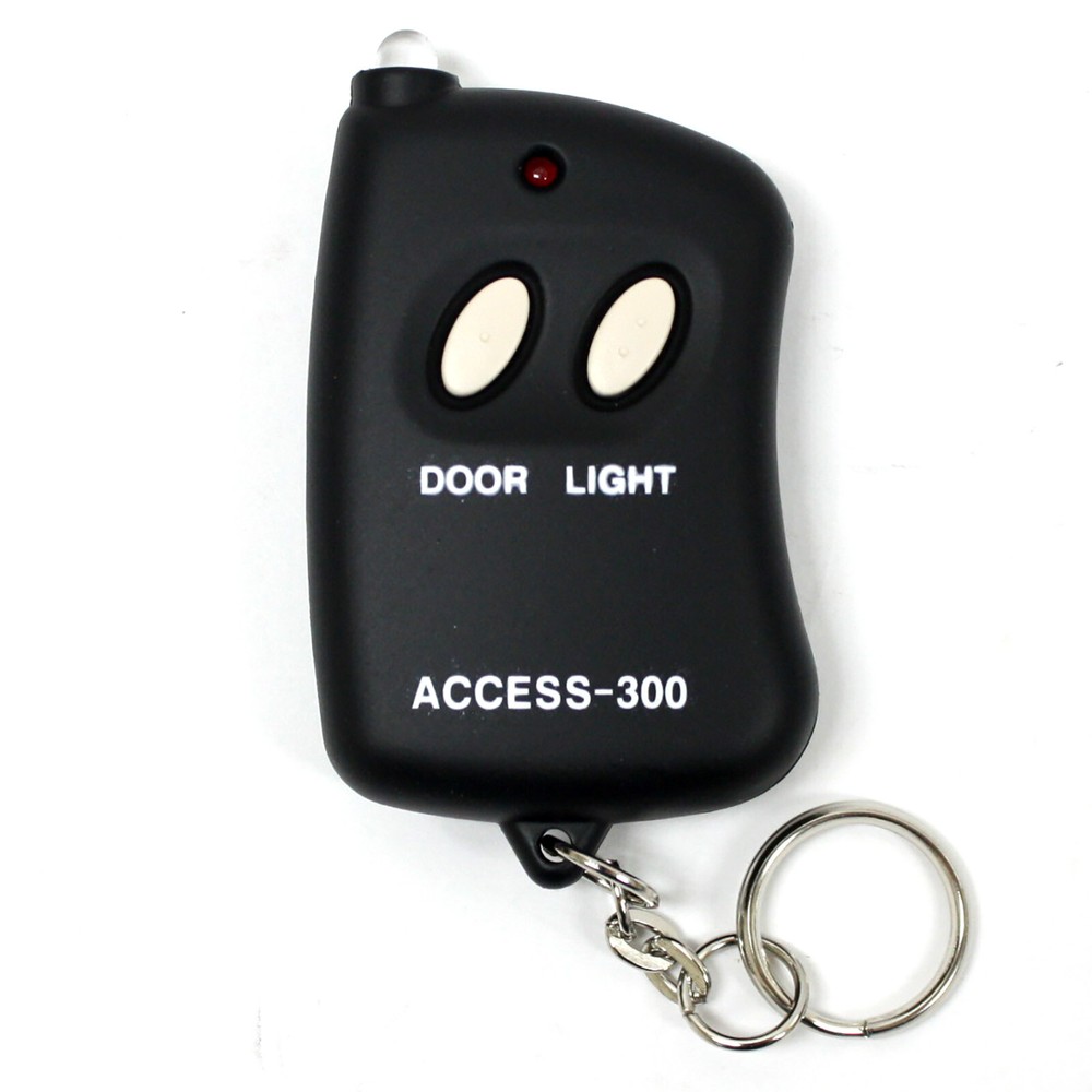 10 Digit Code Mini Remote Control Garage Door/Gate Transmitter w/ Mini Light