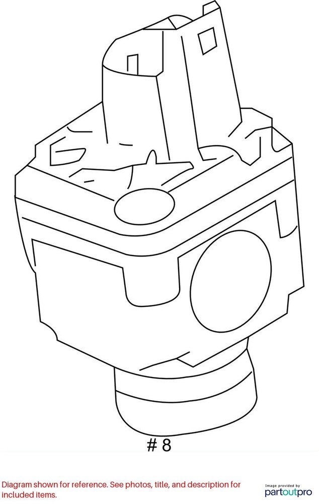 16 2016 RANGE ROVER SURROUND VIEW CAMERA PROJECTOR GK5213554BB