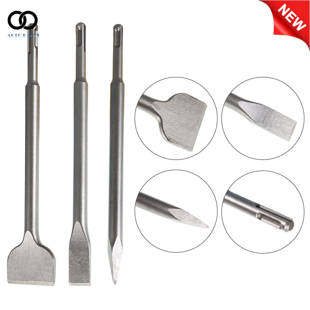 6Pcs SDS plus Chisel Set Concrete Drill Bit Set Rotary Hammer Bits High quality