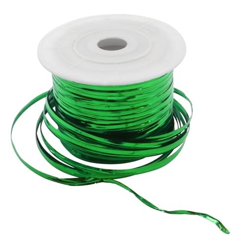 100 Yards Metallic Twist Ties Roll - 4mm Plant Garden Twist Ties Bread, Green
