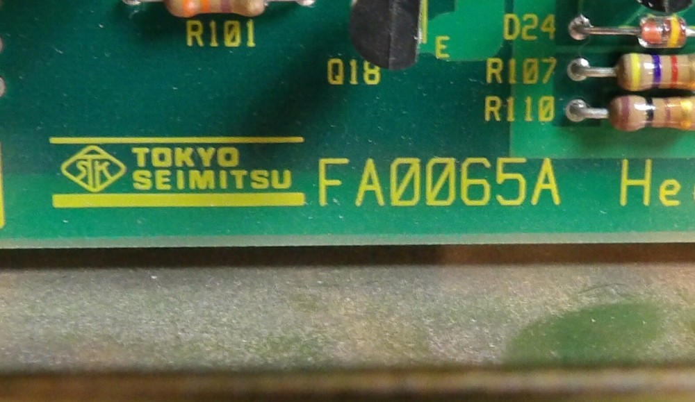 Electroglas FA0065A Prober Power Supply Control Module Assembly Working Surplus