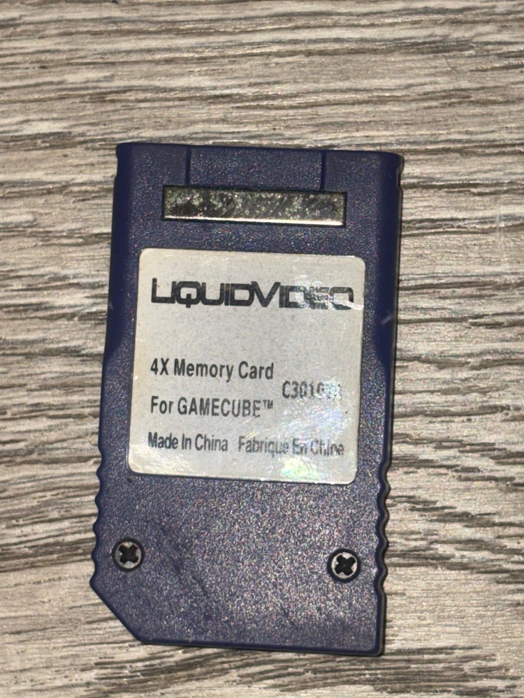 Nintendo Game Cube 4x memory card C30102A