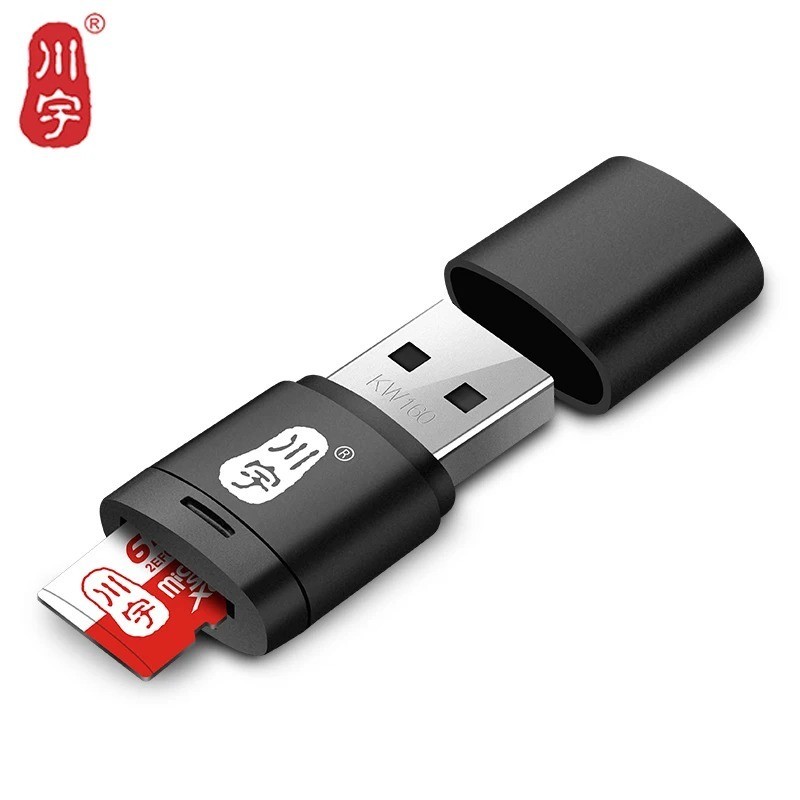 High Speed Mini USB 2.0 T-Flash Memory Card Reader Adapter for Computer