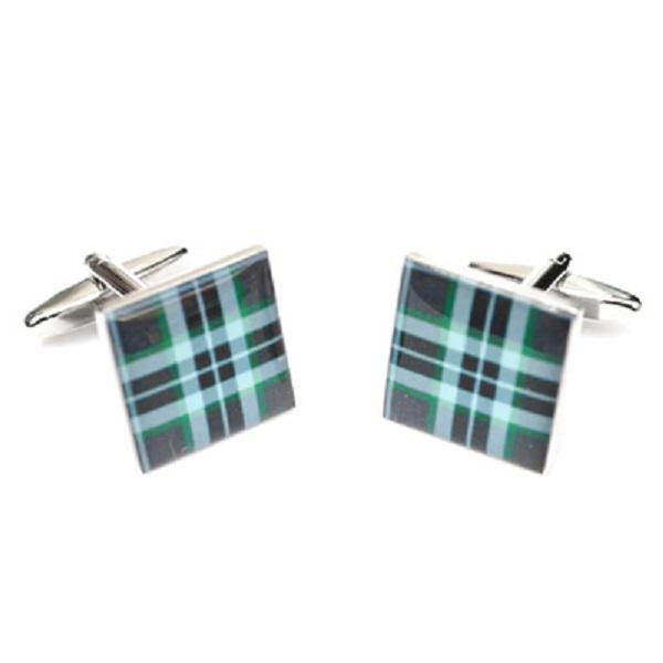 Scottish Thomson Tartan Cufflinks X2BOCS138