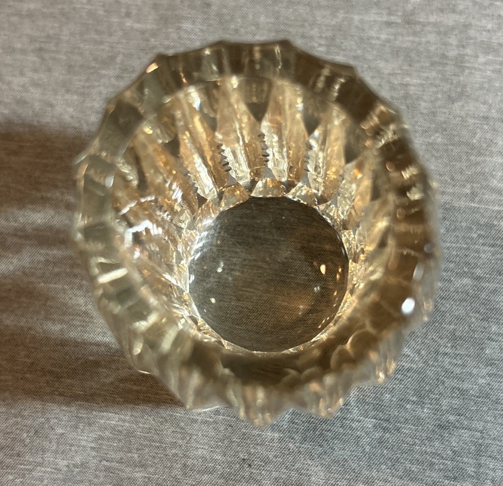 Antique Cut Glass Toothpick Holder