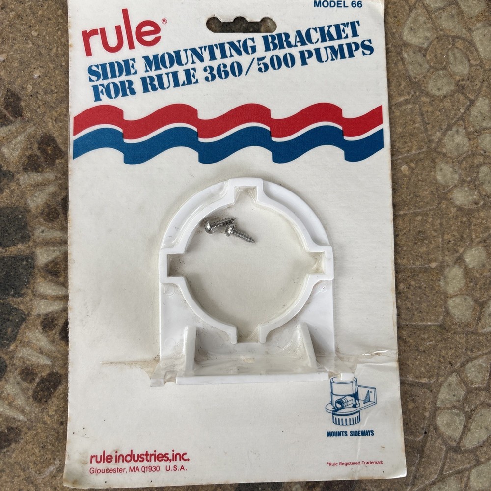 Rule Side Mount Bracket For Rule 360/500 Pumps