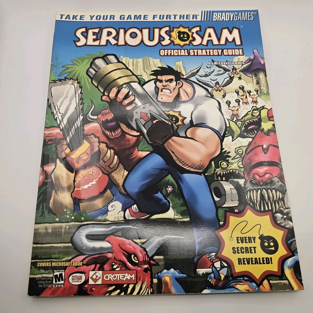 Serious Sam BradyGames Official Strategy Guide