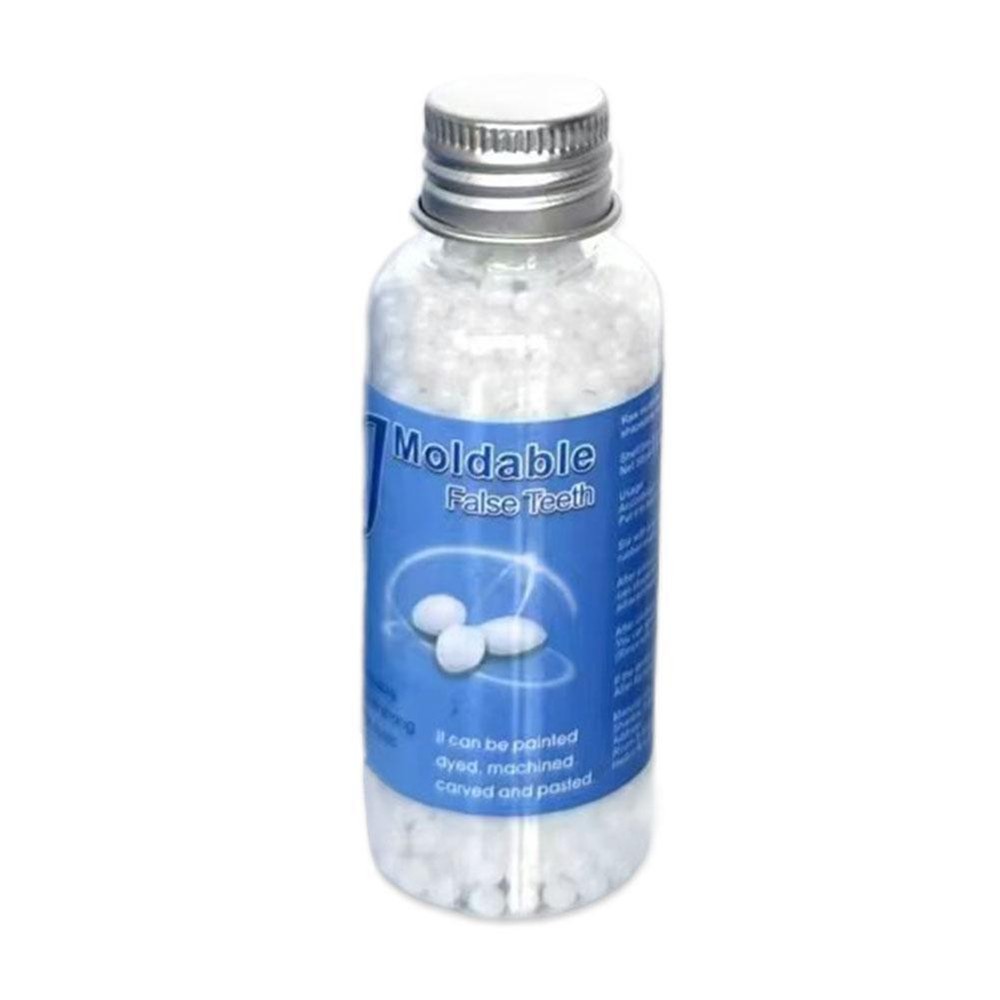 .Tooth Repair Granules Temporary Kit Fitting Beads Reusable Moldable False☆U.S
