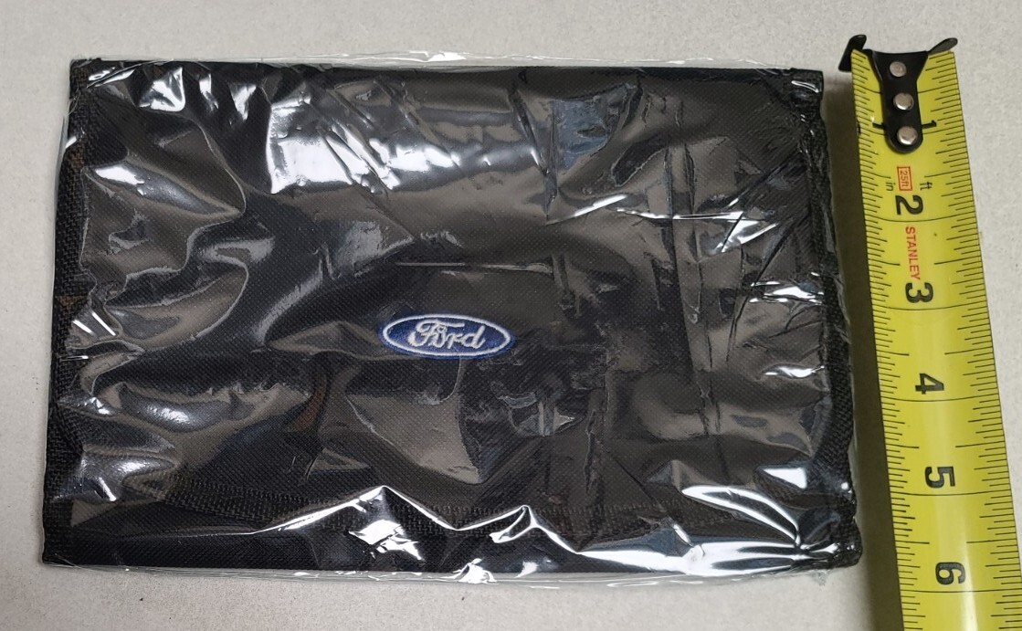 FORD CANVAS CASE FOR OWNERS MANUAL OPERATORS USER GUIDE