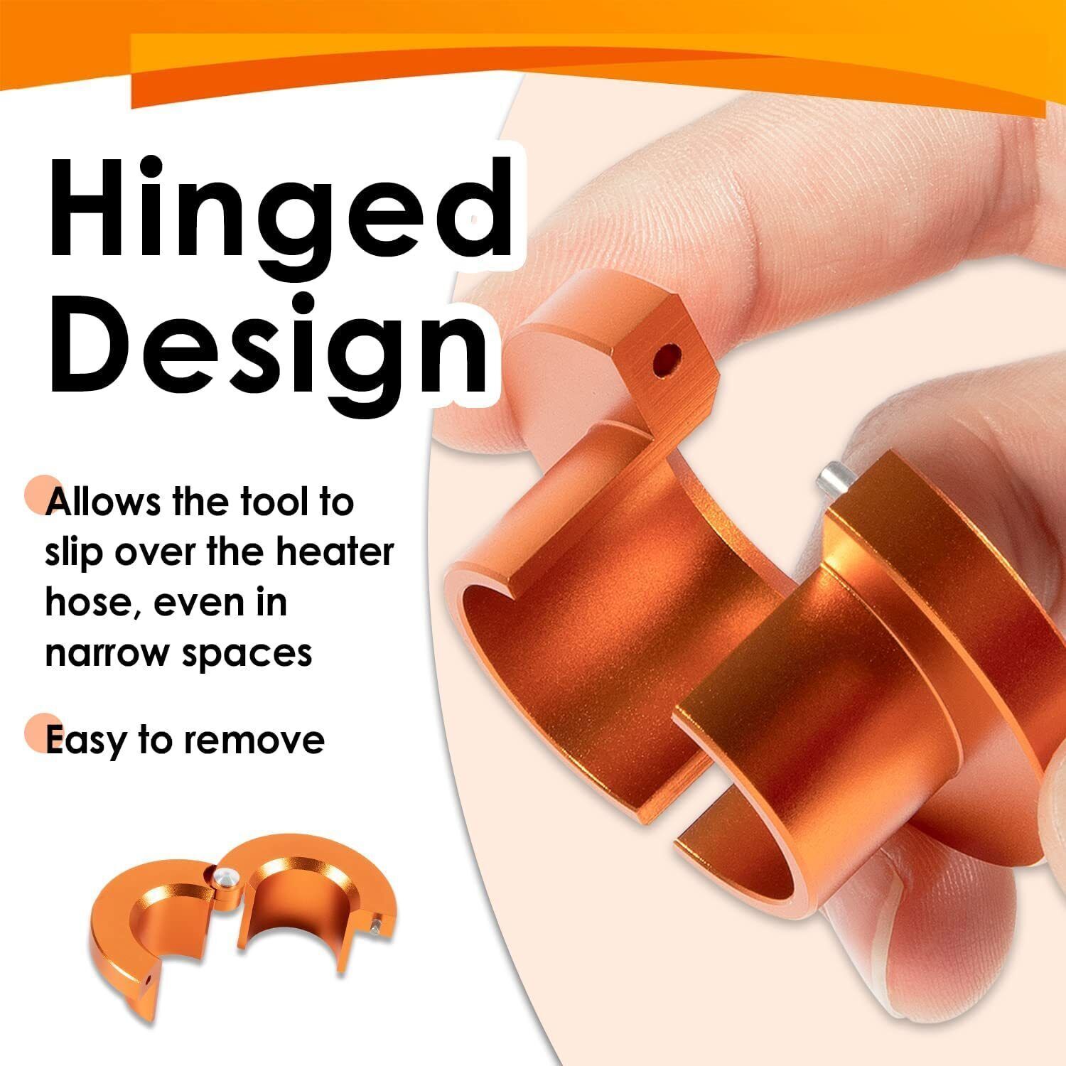 39190 Metal Heater Hose Disconnect Tool 3/4'' for GM Tahoe Silverado Chevy