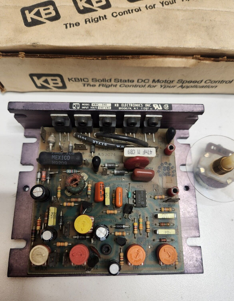 GUARANTEED! KBIC 240V SOLID STATE DC MOTRO SPEED CONTROL KBIC-240