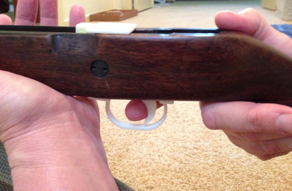 Demo / practice trigger for surplus Garand stocks