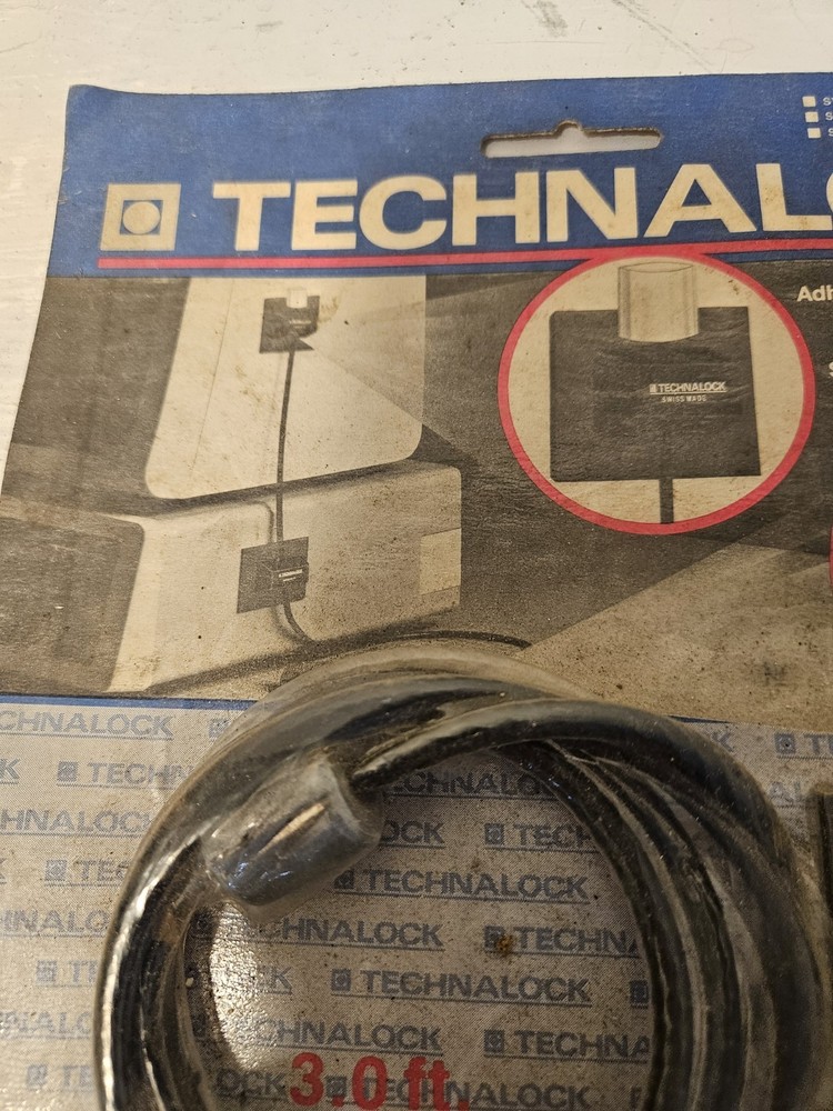 Vintage Technalock Mounting Plates Surface Preparation Kit Nos Buisness Security