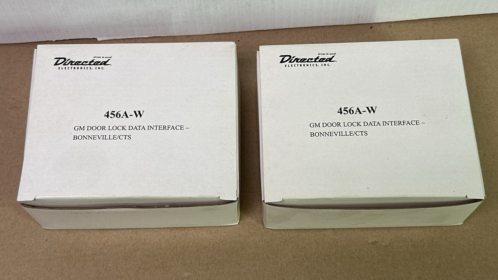 Directed Electronics 456A-W Power Door Lock Interface GM Databus - READ