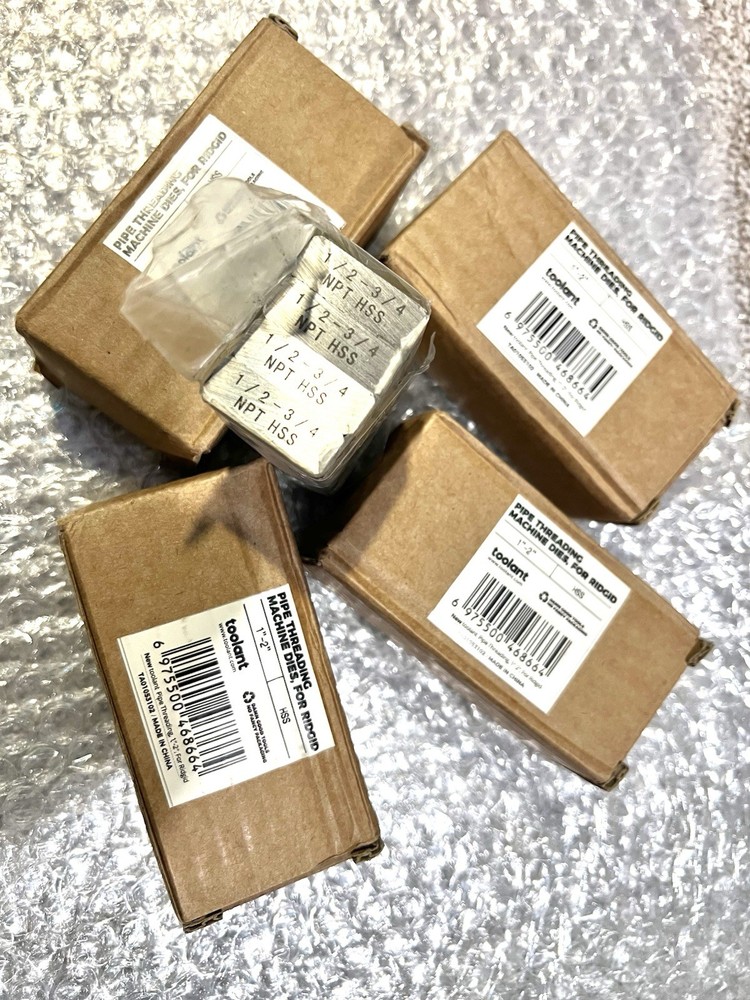 Pipe Threading Machine Dies 1”-2”, For Ridgid