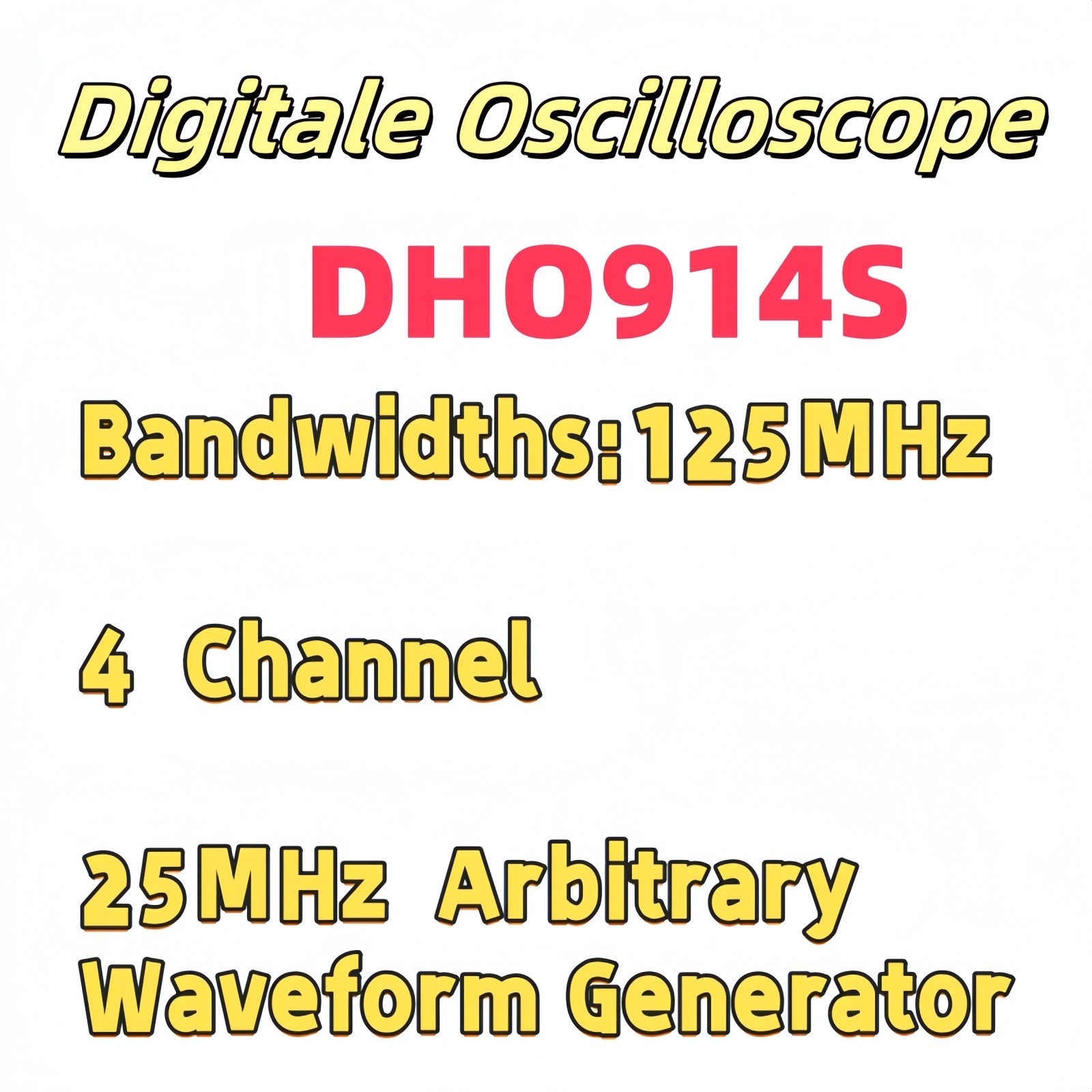 RIGOL Digital Oscilloscope DHO900 Series DHO914 DHO914S DHO924 DHO924S
