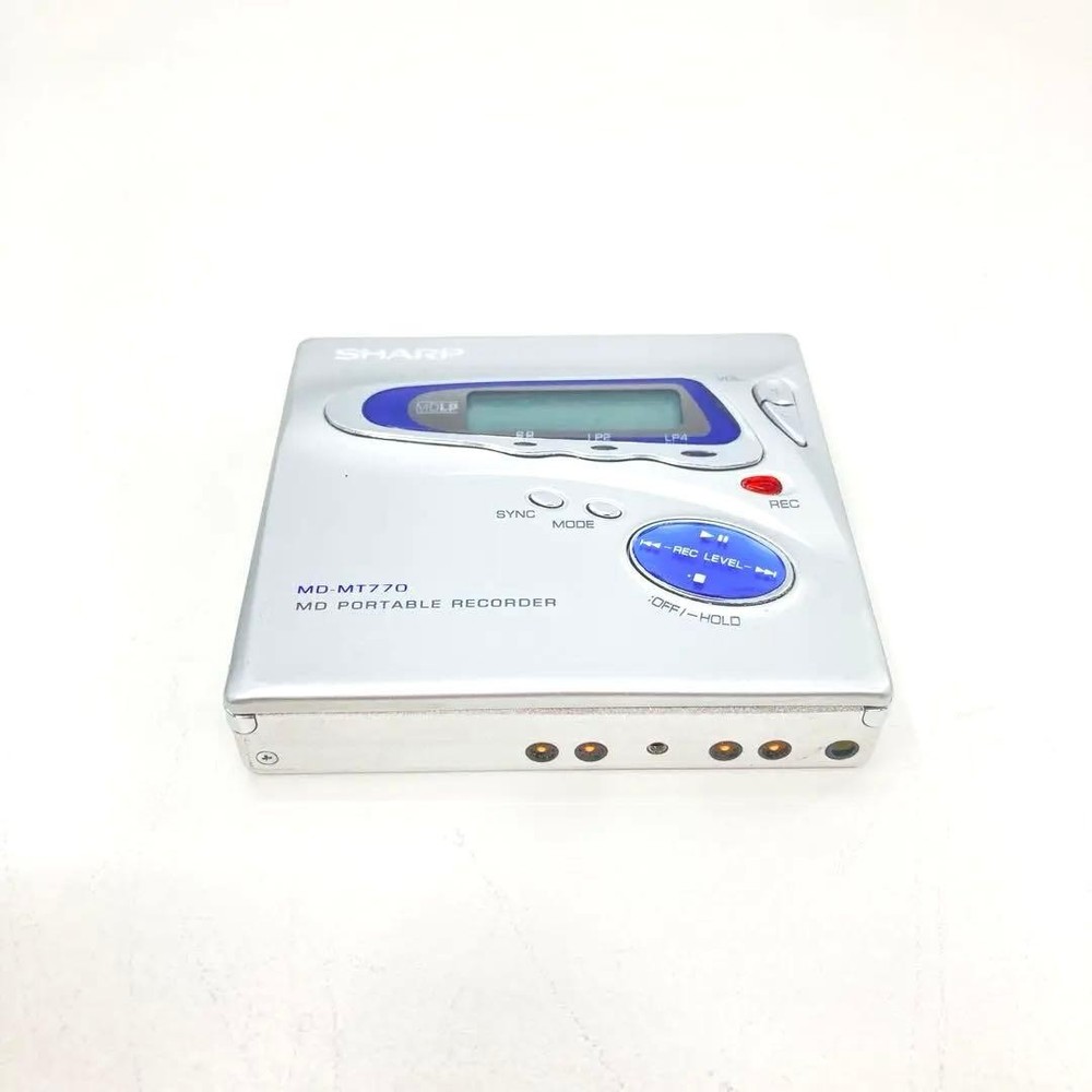 SHARP Portable MiniDisc Recorder MD-DR770 Operation confirmed